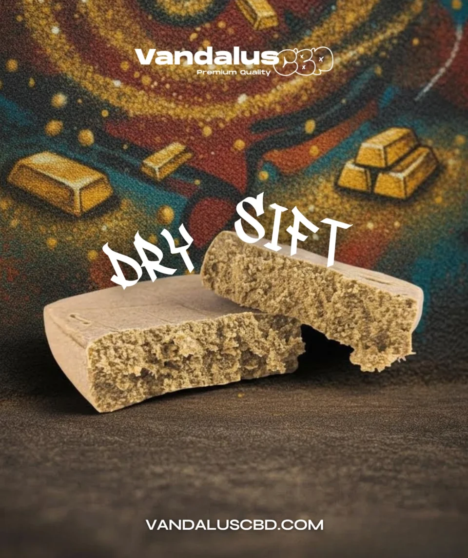 Dry Sift, una de las resinas más apreciadas por los amantes del CBD auténtico